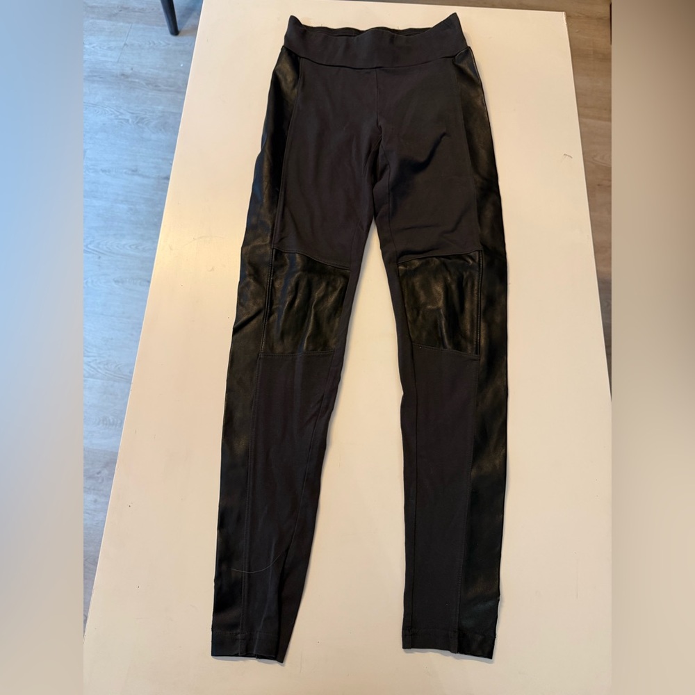 Abound Leggings with leather panels S